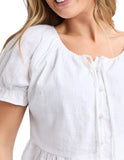 Foxwood - Tiana Top - White