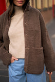 Ceres Life - Teddy Jacket - Chocolate