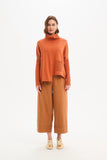 Tirelli - Roll Hem Pocket Knit - Amberstone