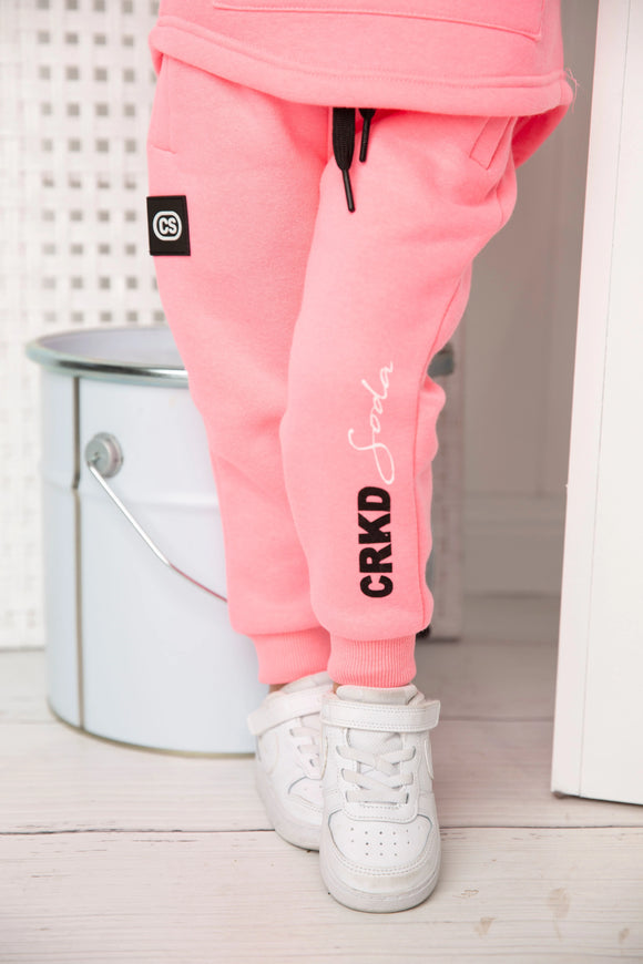 Cracked Soda -Mila CS Trackpant - Bright Pink