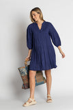 Lulalife - Celeste Dress - Navy