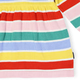Korango - Striped Knit Dress - Yellow