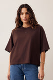 Ceres Life - Phoebe Premium Tee - Chocolate