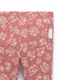 Purebaby - Thick Leggings With Pockets - Silhouette Floral