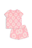 Milky - Floral Terry Towelling Set