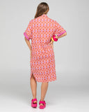 Boom Shankar - Maui Shirt Dress - Naples Pomodorro
