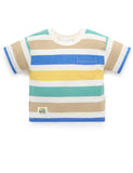 Purebaby - Striped Relaxed Tee - Mexican Stripe