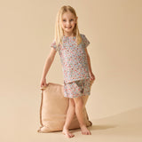 Wilson & Frenchy - Summer Bloom Organic Short Sleeve PJ’s