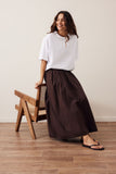 Ceres Life - Florence Maxi Skirt - Chocolate