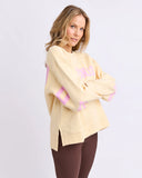Foxwood - Interval Crew - Lemon / Pink
