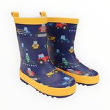 Korango - On The Farm Gumboots - Navy