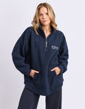 Foxwood - Weekend Boucle Crew - Dark Sapphire