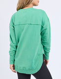 Foxwood - Simplified Tonal Crew - Green