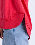 Foxwood - Farrah Short Sleeve Tee - Crimson