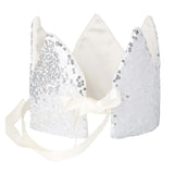 Designer Kidz - Princess Party Crown & Wand Set - Silver