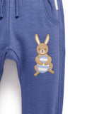 Purebaby - Bunny Track Pant - Merlin