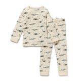 Wilson & Frenchy - Woolly Whales Organic Long Sleeved PJ’s