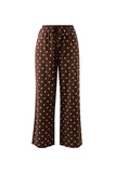 Ceres Life - Resort Pant - Chocolate Polka Dot