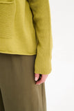 Tirelli - Roll Hem Pocket Knit - Deep Citrus