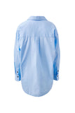 Ceres Life - Peta Oversized Shirt - Sky Blue