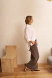 Ceres Life - The Lounge Pant - Textured Chocolate Check