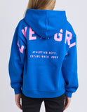 Eve Girl - Performance Hoodie - Blue & Pink