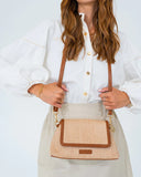 Elms + King - Lugano Xbody - Tan Weave