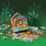 Crocodile Creek - Zoo Flat House Jigsaw Puzzle - 50 Pc