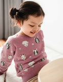 Purebaby - Farm Friends Jumper - Lavender Farm Friends Jacquard