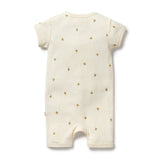 Wilson & Frenchy Bee Mine Organic Boyleg Zipsuit