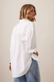 Ceres Life - Peta Oversized Shirt - White