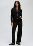 LD & Co - Collared Cardi - Black