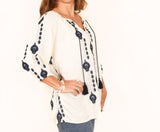 Love Lola - Dahlia Top - Santorini
