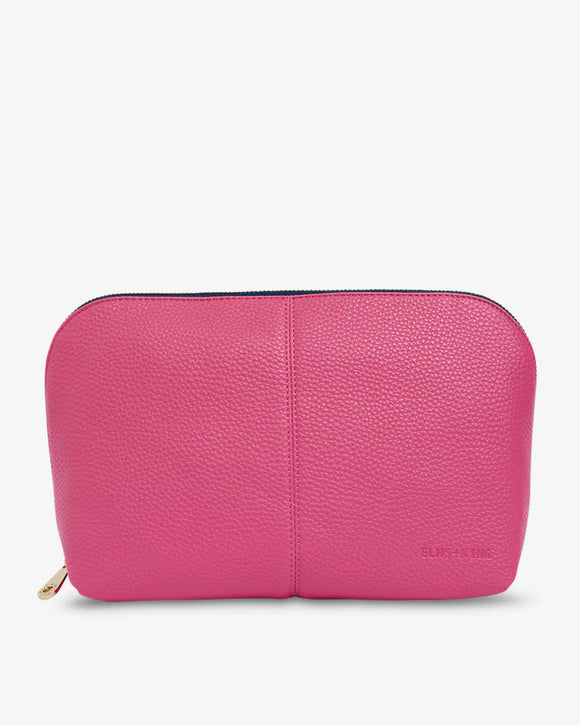 Elms + King - Mini Utility Pouch - Fuchsia