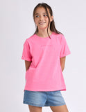 Eve Girl - Washed Tee - Rose
