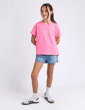 Eve Girl - Washed Tee - Rose