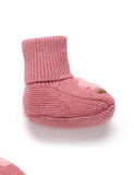 Purebaby - Magical Forest Knitted Bootie - Lilly Polly Melange
