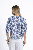 Humidity - Rosa Blouse - Jardn Print