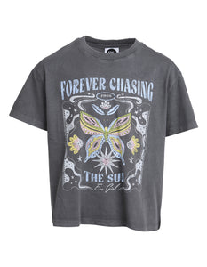 Eve Girl - Chasing The Sun Tee - Charcoal