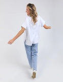 Foxwood - Allison Tee - White