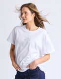 Foxwood - Huntleigh Oversized Tee - White