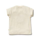 Wilson & Frenchy - Apple Papple Organic Embroidered Tee