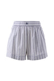 Ceres Life - Mila Shorts - College Blue Ladder Stripe