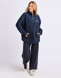 Foxwood - Weekend Boucle Crew - Dark Sapphire