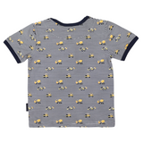 Korango - Cotton PJ’s Trucks & Diggers Print - Navy