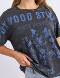 Foxwood - Botanical Garden Tee - Washed Black
