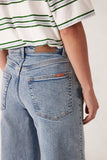 Ceres Life - Evie Wide Leg Jeans - Mid Vintage Blue