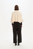 Tirelli - Contrast Stitch Detail Knit - Cream