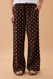 Ceres Life - Resort Pant - Chocolate Polka Dot