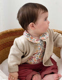 Purebaby - Thick Bodysuit With Collar - Wild Flower